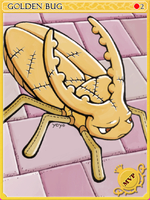 Golden Bug Card