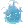 Costume Light Blue Aura