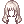 C Straight Long White