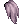 C Straight Pony Purple Mid