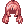 C Straight Long Red
