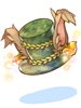 Costume Silk Hat of Earth