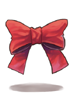 Costume Red Tailed Ribbon