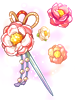 Costume Camellia Hair Pin