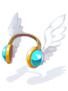 Costume Wing Headphone