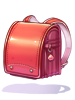 Costume Novice Red Backpack