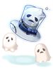 Costume Ghostring Tall Hat