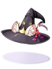 C Cat Ear Witch Hat
