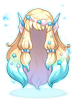 C Mermaid Wig