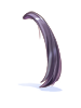 Costume Sweet Side Ponytail (Black)