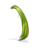 Costume Sweet Side Ponytail (Green)
