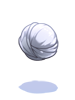 Costume Korean Meatball Head (White)