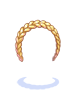 Costume Braid Headband (Yellow)