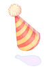 2nd Anniversary Party Hat