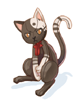 Black Cat Doll